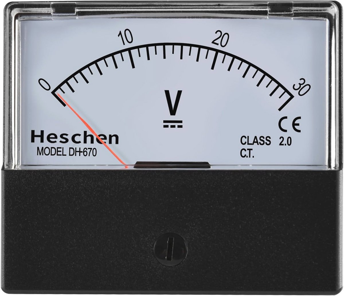 Elektrisch Kring Tester 0-30V Voltmeter Klasse 2.0