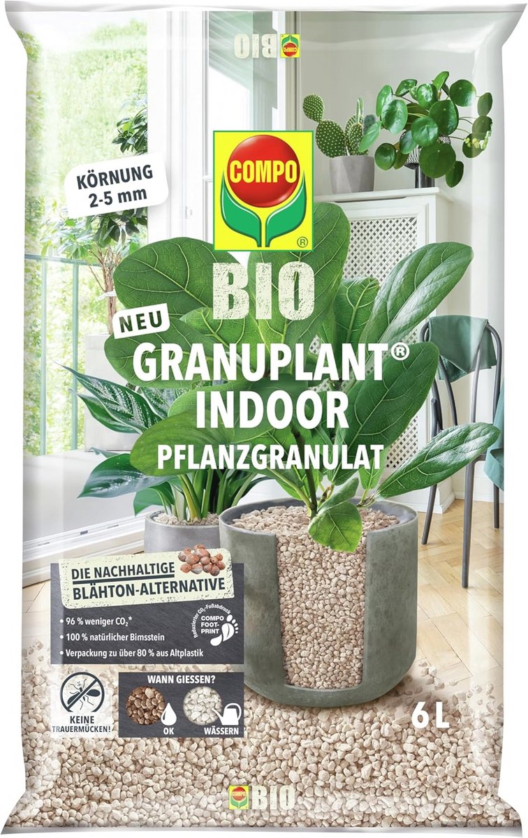 Natuurlijk Plantengranulaat voor Binnen - Duurzaam en 100% Natuurlijk