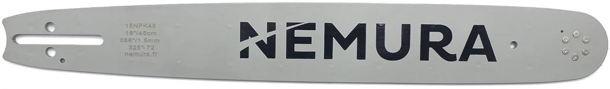 Kettinggeleider voor kettingzaag en takkenmachine - 45 cm snijlengte, 1,5 mm met 325 inch verdeling