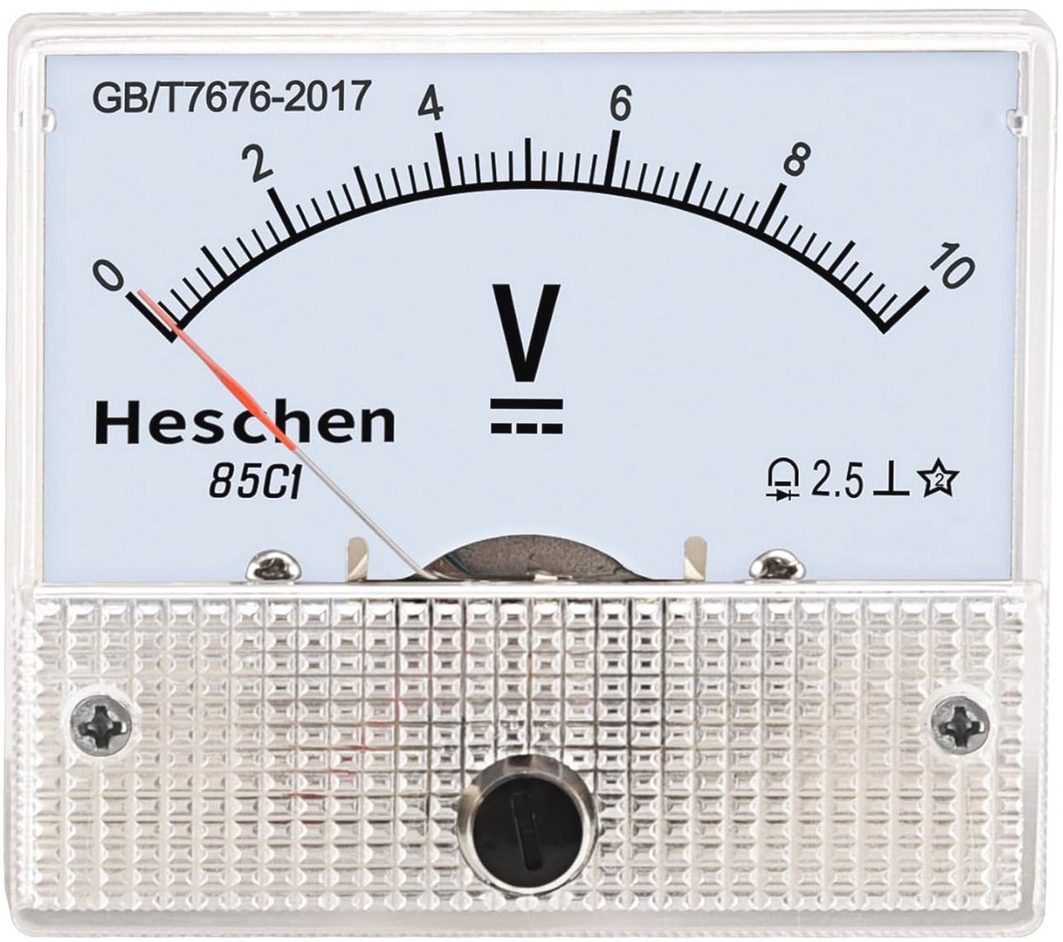 Rechthoekige Paneel gemonteerde Voltage Meter Voltmeter Tester DC 0-10V