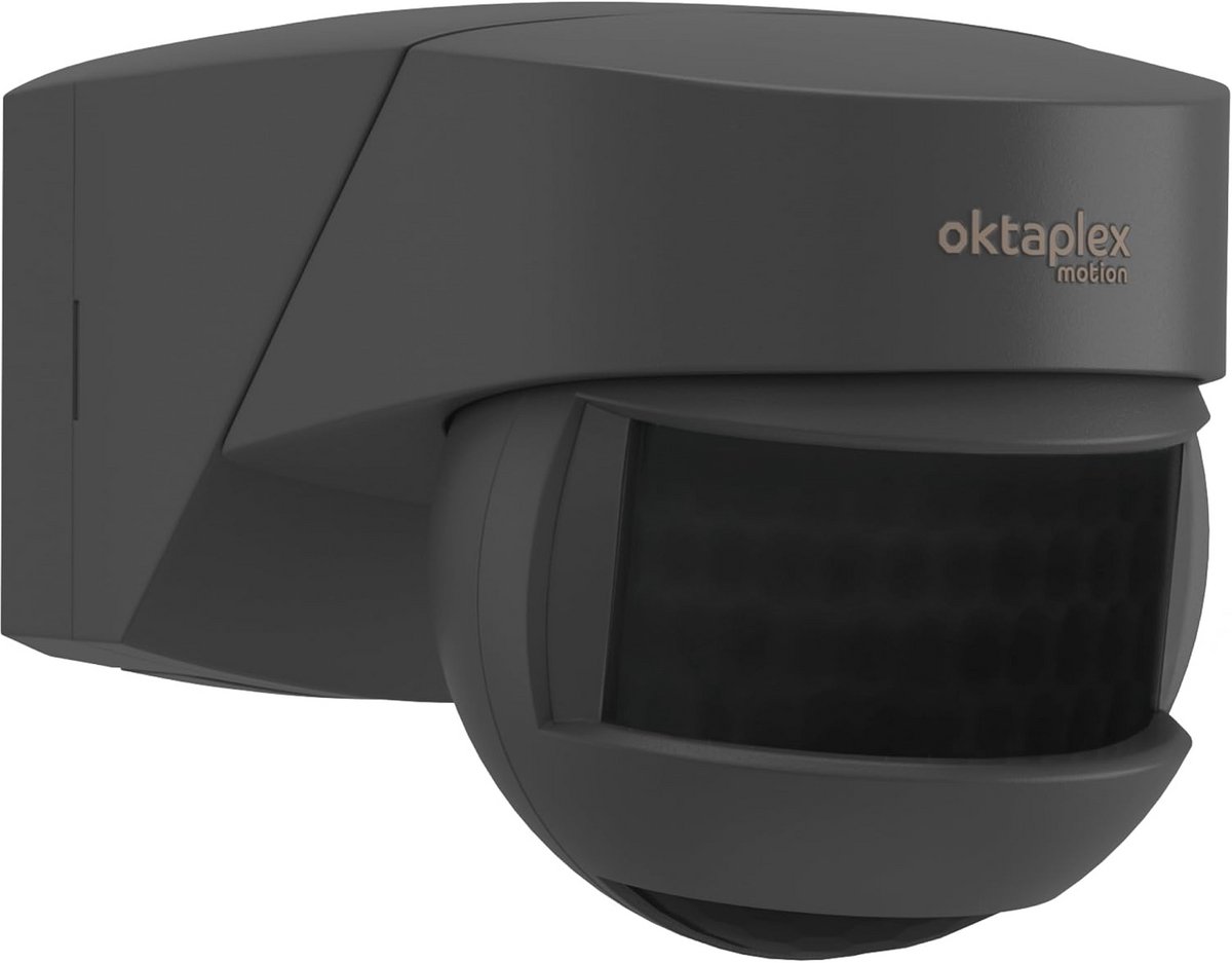 Bewegingsmelder voor Buiten met IP54 Infraroodsensor - 180 Graden, 12 m Bereik, Flexibel en Instelbaar