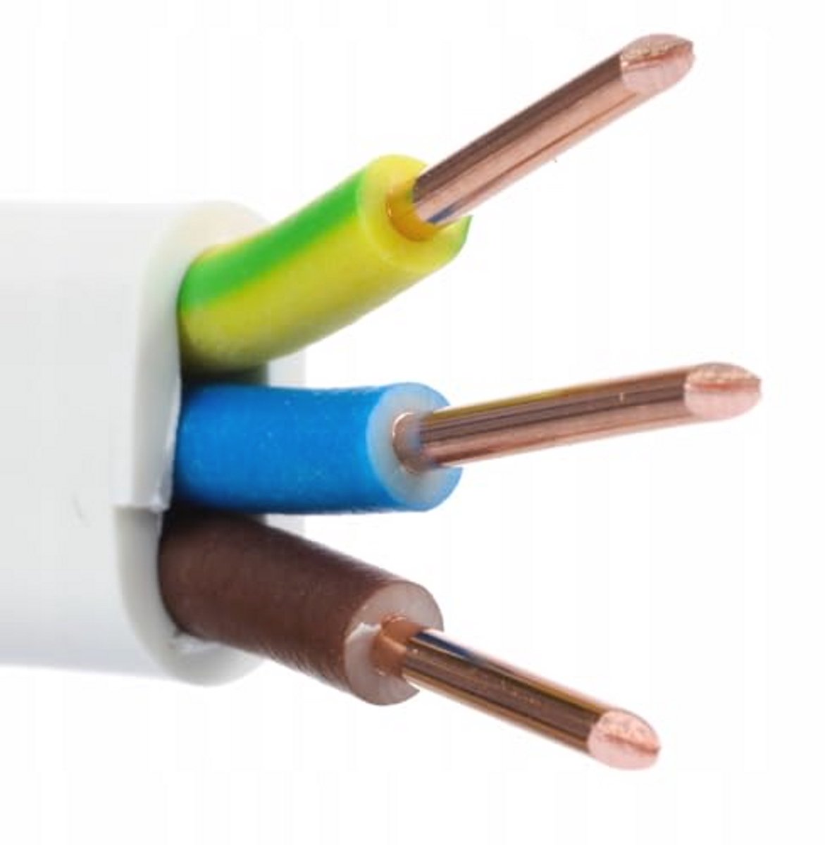 Platte Kabel voor Vochtige Ruimtes 3x1,5 mm² (5m)