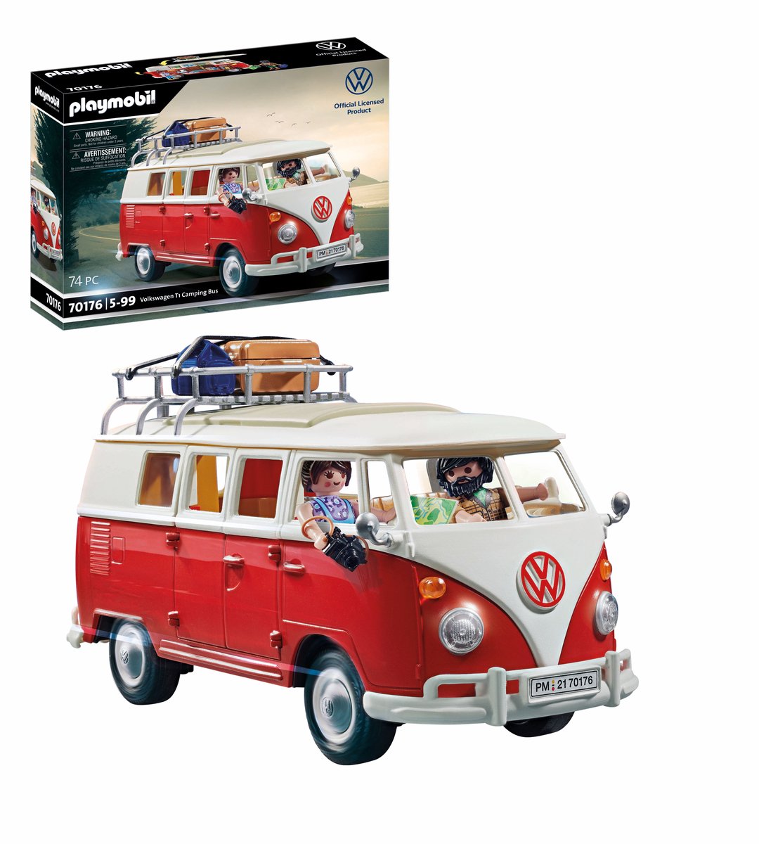 PLAYMOBIL Volkswagen T1 campingbus - 70176