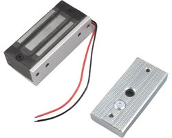 12V elektromagnetische sloten - Elektronisch magnetisch deurslot met 60 kg lineaire belasting voor toegangscontrole