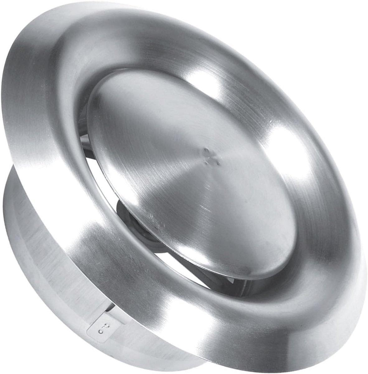 Ronde ontluchtingsrooster voor ventilatiekanalen - 100 mm