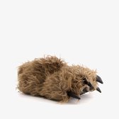 Thu!s heren pantoffels dierenpoot bruin - Maat 43 - Sloffen