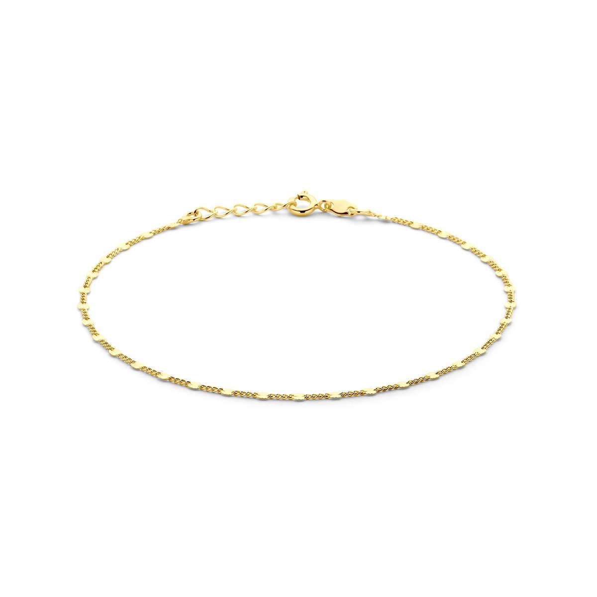Enkelbandje 2,3 mm 24 + 2 cm 3 micron