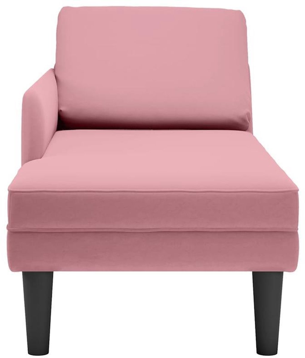 Chaise Longue – Chaise Lounge – Fauteuil – Recliner – Loungebank – Luxe Fluwelen Bekleding