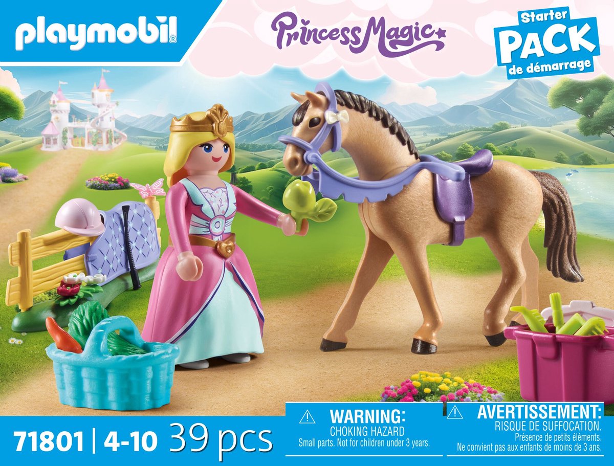 PLAYMOBIL Starter Packs Pricess Magic - Prinses met paard 71801 — afbeelding 6
