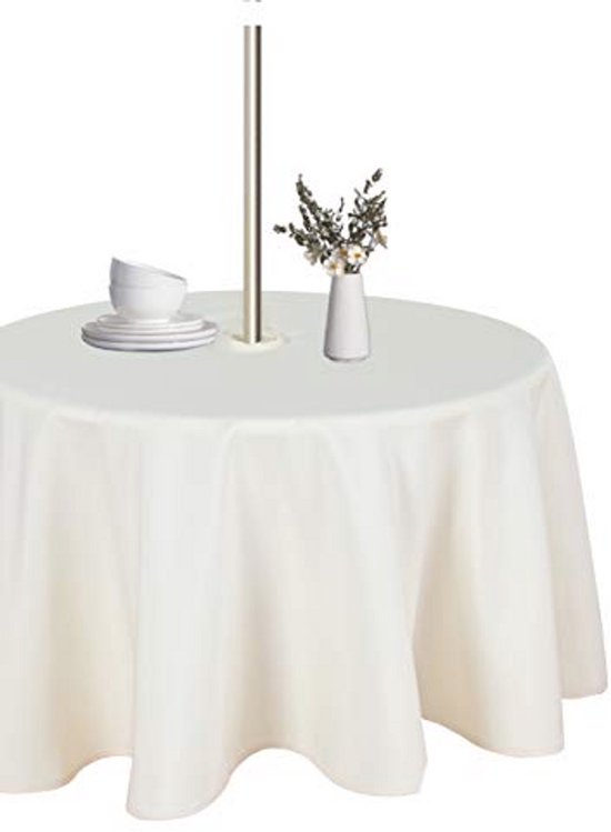 Eternal Beauty Waterdicht Tafelkleed Rechthoek – Met Paraplugat En Rits, Voor Binnen En Buiten, BBQ, Feest En Tuin (polyester)