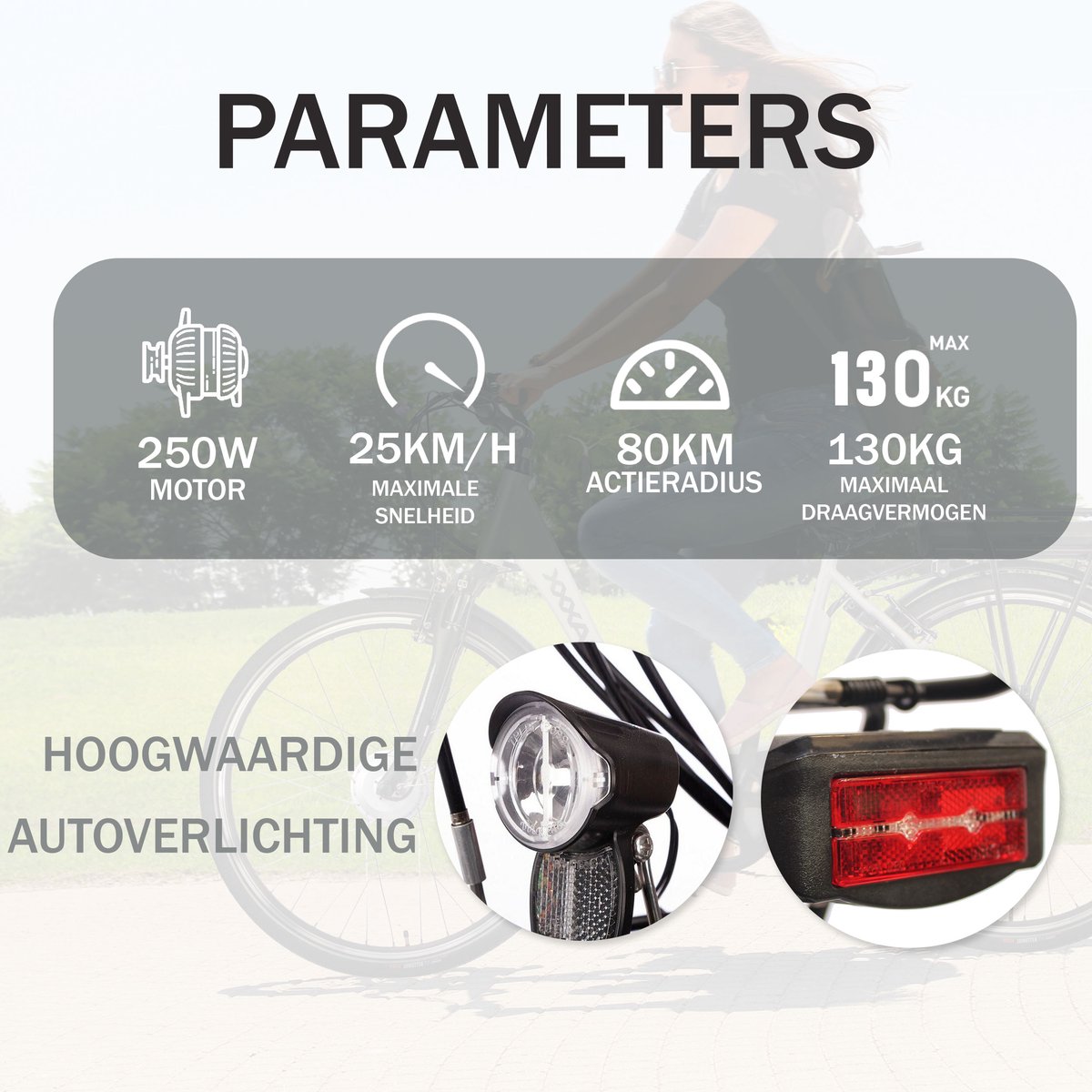 【Vroege Kerstdeals】SAXXX Advanced Plus Wave - Elektrische Fiets - 95% Vooraf Geassembleerd Vouwfiets - 375Wh uitneembare accu - 80 km Actieradius - Shimano Nexus 3-versnellingssysteem - Achterwielmotor 250W - 28" CST - Zadelpenhoogte 50 cm - Grijs - afbeelding 3