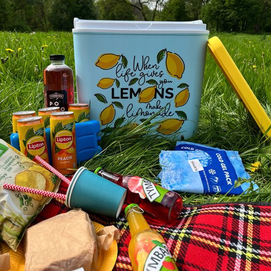 Kamai Coolbox 24L Koeltas met IJsblokjeszakjes - Blauw van Kamai Coolbox — afbeelding 2
