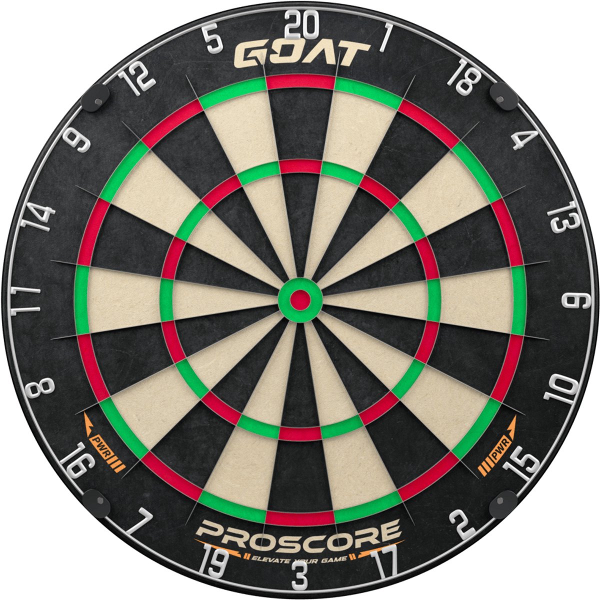 GOAT Proscore PWR - Professioneel Dartbord