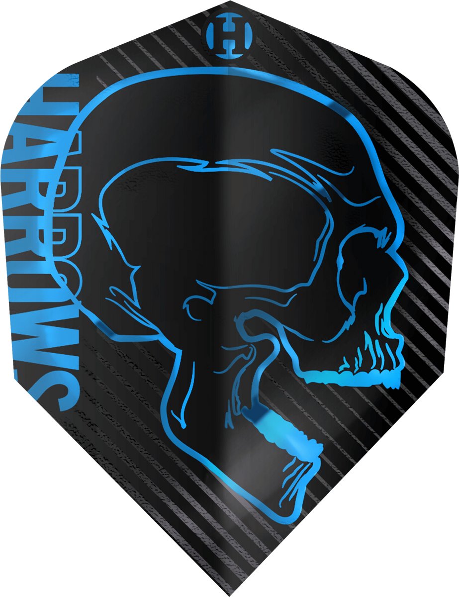 Harrows Rage Aqua NO6 - Dart Flights