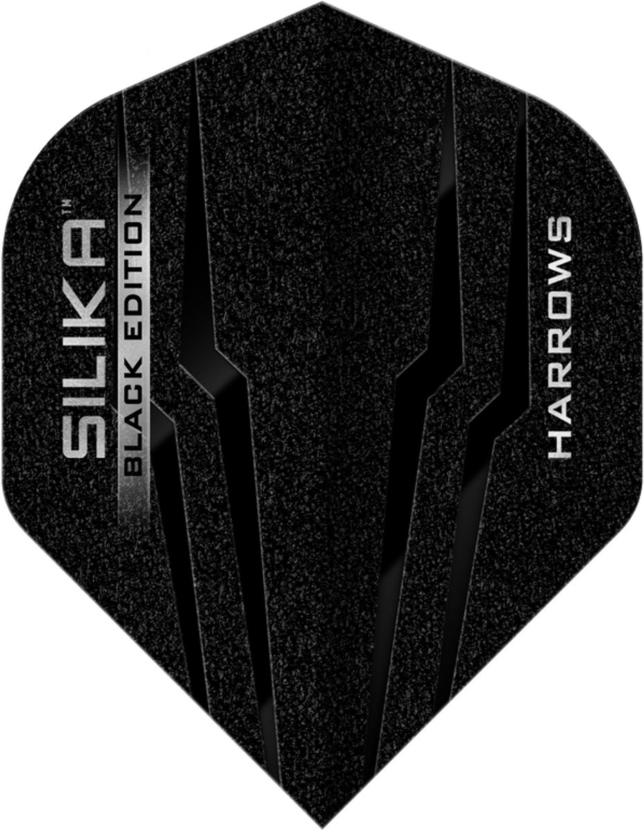 Harrows Silika Black NO2 Tough Crystalline Coated - Dart Flights