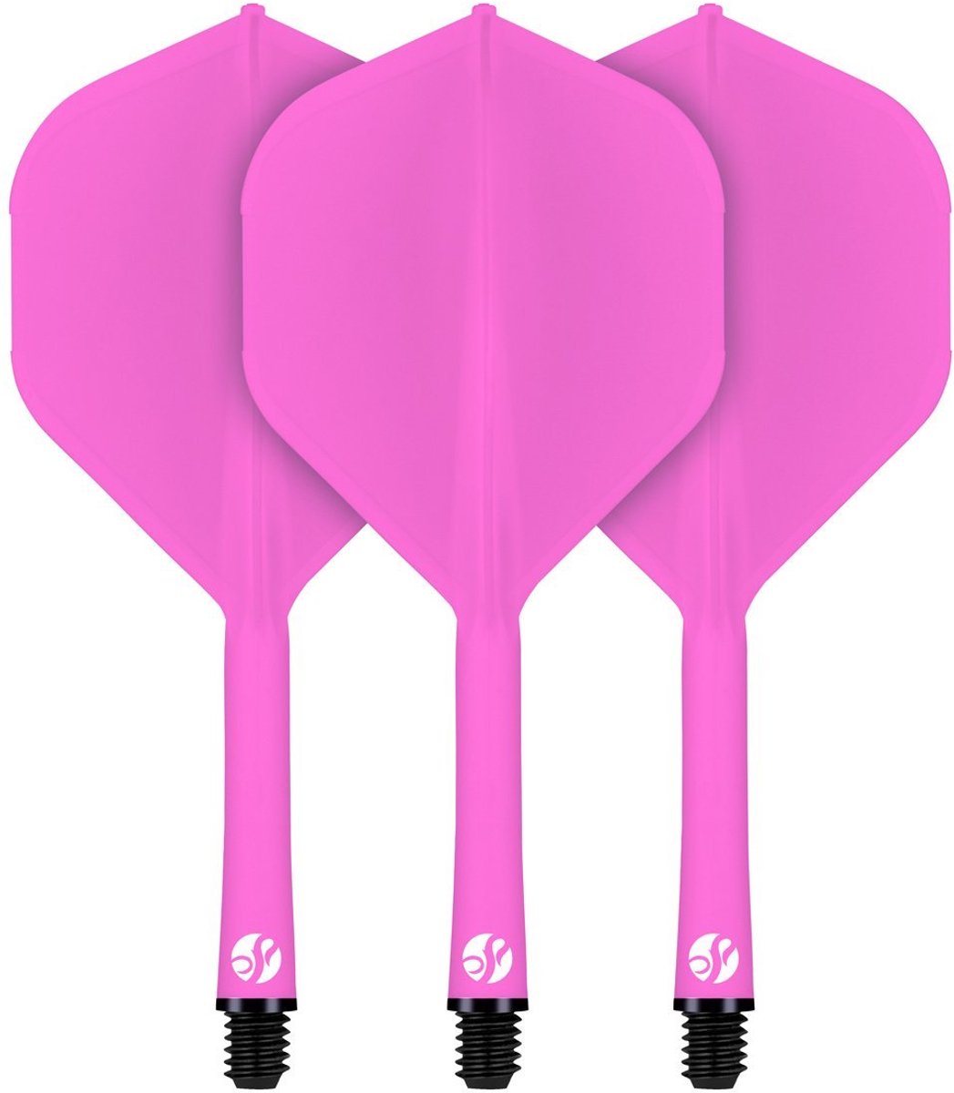 Shot Flight Deck System Pink NO2 - Dart Flights