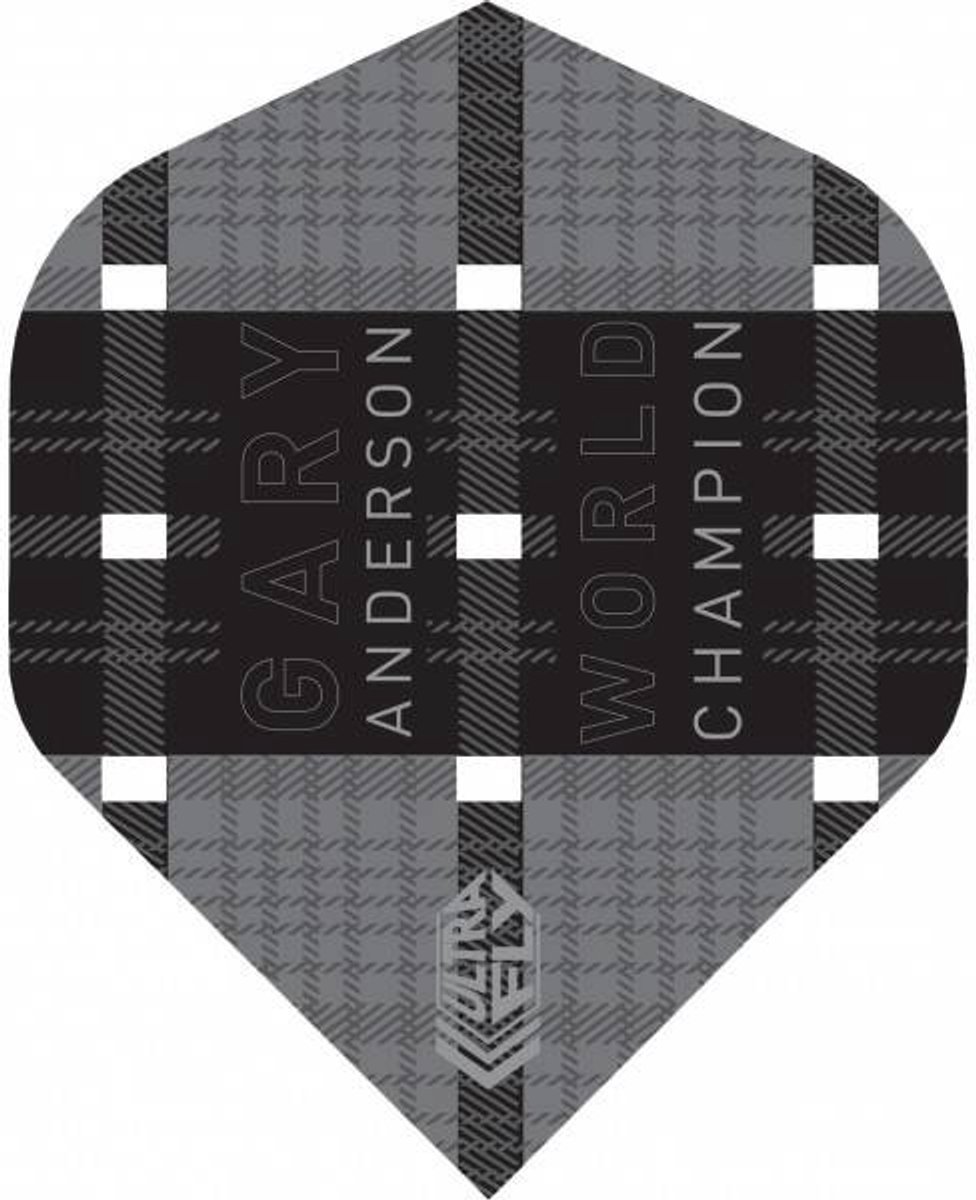 Unicorn UltraFly Gary Anderson Big Wing Black - Dart Flights
