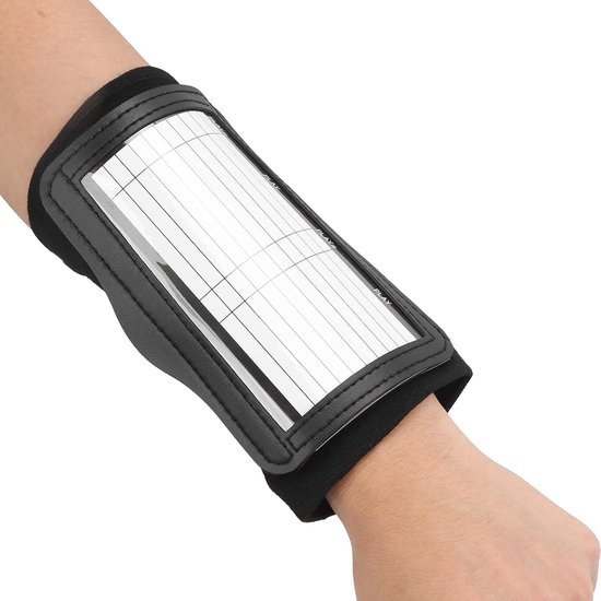 Football Wrist Playbook, Braccialetti da calcio, per playbook, per calcio, baseball, softball, tutti gli sport
