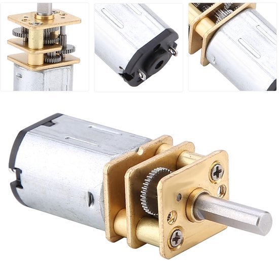Micro Vitesse Réduction Engrenage Moteur DC 6V 500RPM pour RC Avion Voiture
