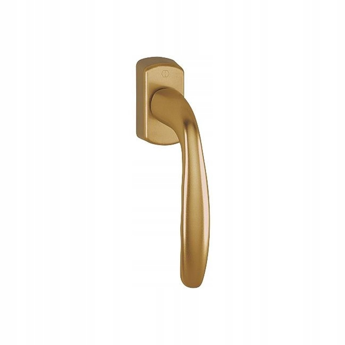 Hoppe New York F4 Aluminium Raamklink - Goud