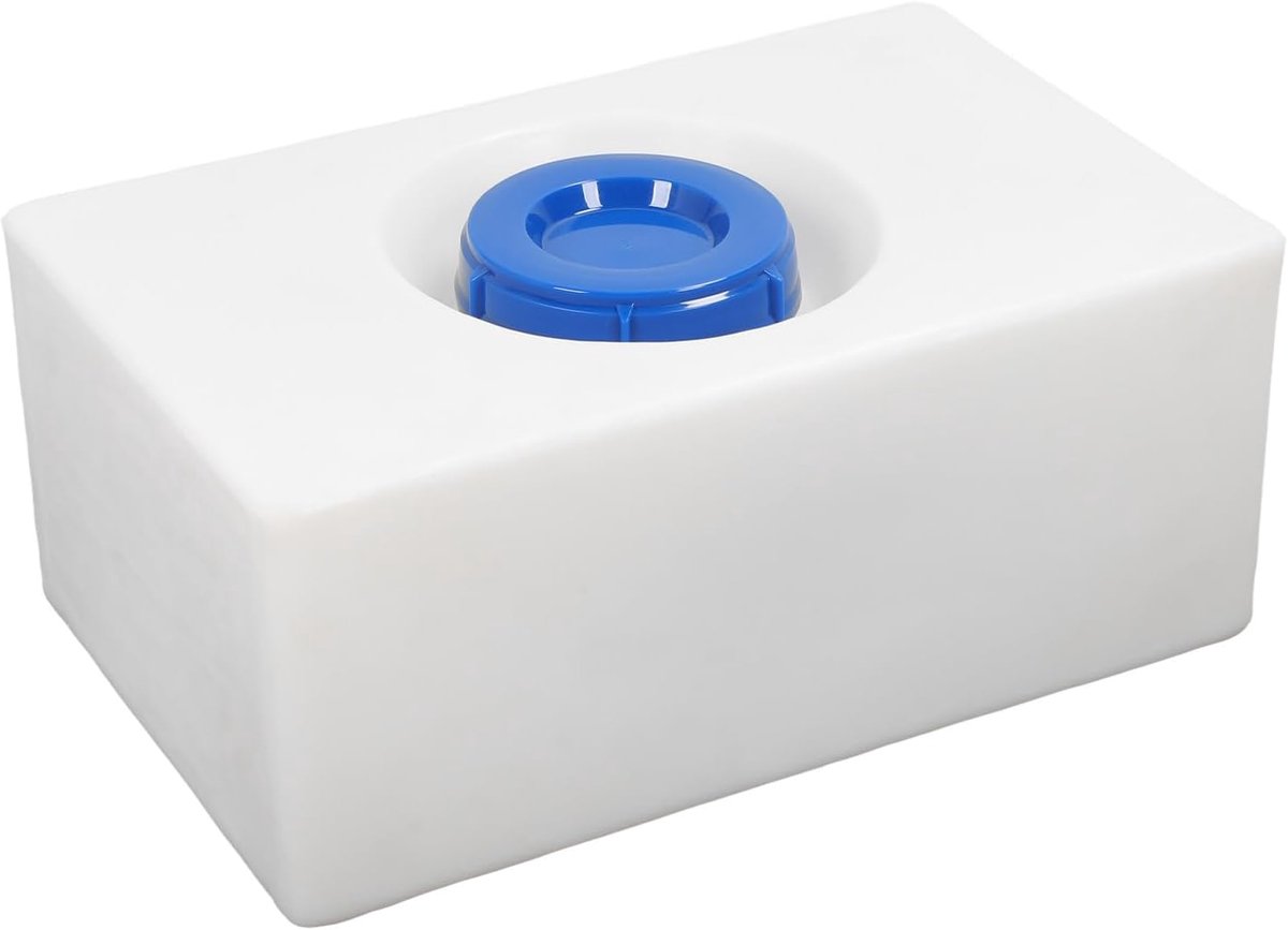 Wateropslagtank 21,3 X 13,2 X 9,1 Inch - Hitte-koudebestendige PE - Zoetwatertank voor Aanhangwagenboot en Jacht