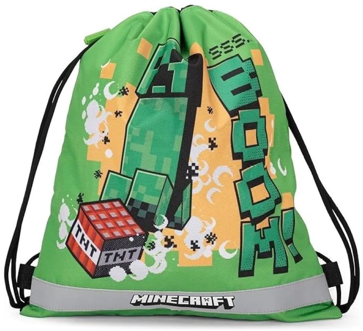 Minecraft Gymtas, Boom! - 43 x 32 cm - Polyester