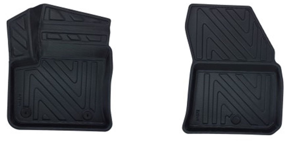 Rubbermatten Peugeot e-2008 2020-heden (voorset) - Premium carbonlook