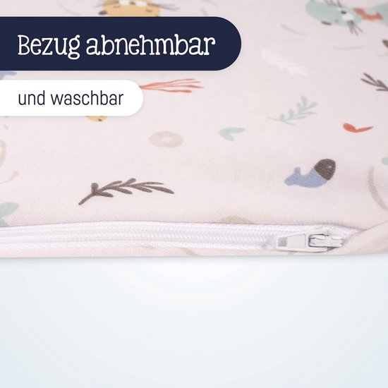 JULIUS ZÖLLNER Voedingskussen Nappi Nordic - Light grey