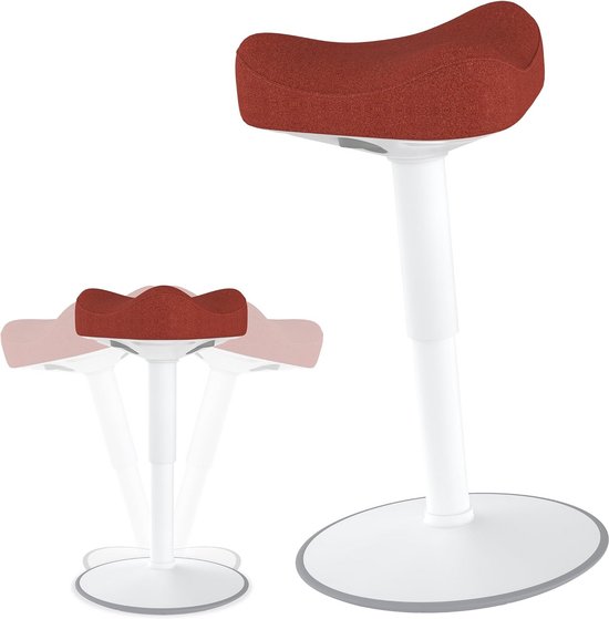 Ergonomische kruk met schommeleffect Driehoekige Ergonomische kruk met schommeleffect Driehoekige