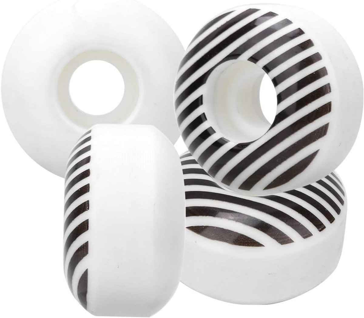 Skateboardwielen Set 52mm 95A - Duurzame Wielen voor Tricks en Street Skaten