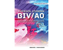 Omslag van Succesvol Studeren voor BIV/AO 1 - Succesvol Studeren voor BIV/AO Handleiding voor AO-vraagstukken
