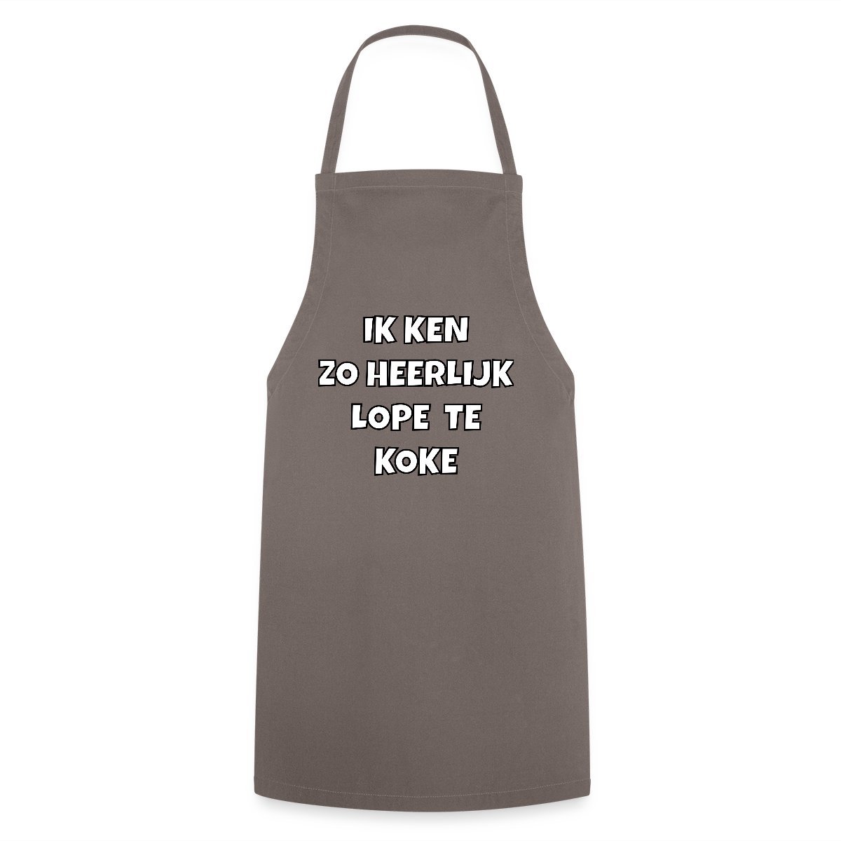 Ik Ken Zo Heerlijk Lope Te Koke Keukenschort