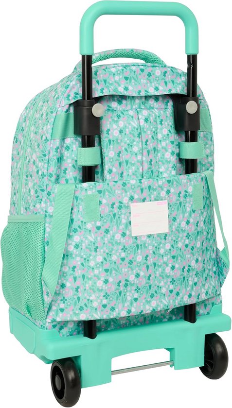 16 3 Stks Trolley Op Wielen Rugzak Kinderen Rollende Rugzak Voor Meisjes Kinderen Koffers Bagage Lunch Box Met Wielen Schooltassen
