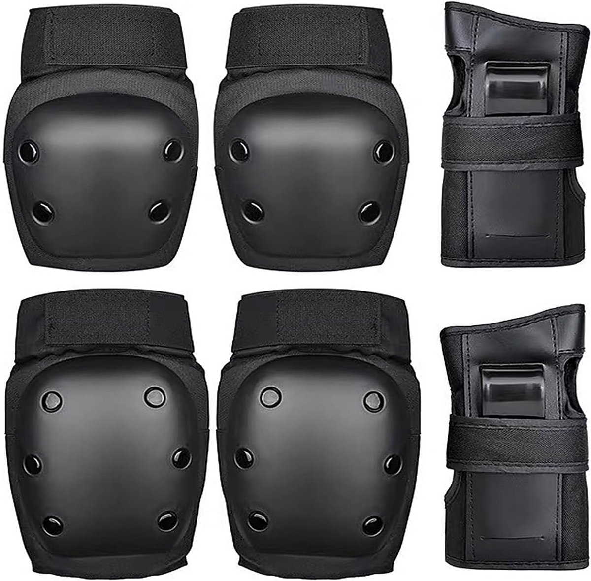 Veiligheidspakket voor Skaten: Kniewerking en Enkelbescherming voor Kinderen en Volwassenen Veiligheidspakket voor Skaten: Kniewerking en Enkelbescherming voor Kinderen en Volwassenen