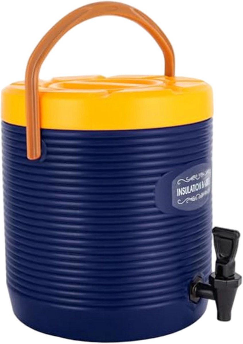 Geïsoleerde Drankdispenser 9L RVS met Tapkraan – Ideaal voor Warm & Koud Buffer
