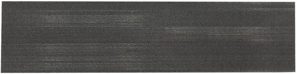 Vloerbedekking Tegels Zelfklevend - 4 Stuks Tapijttegels 25x100 cm Antistatisch - Robuuste