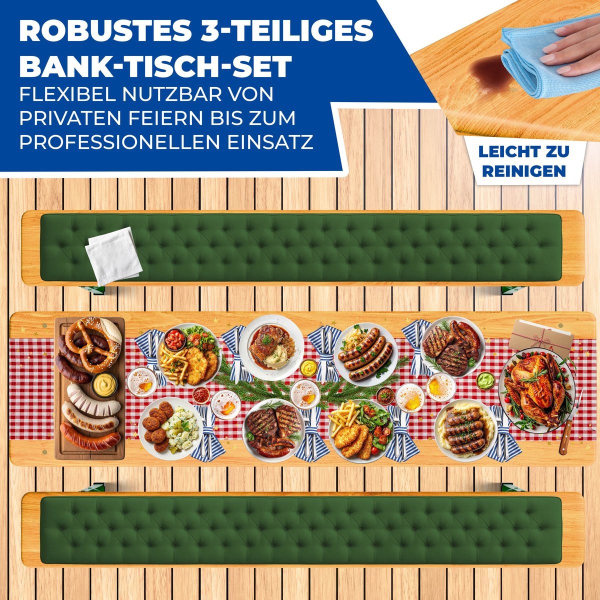 KESSER® Inklapbare Biertafel thumbnail 2