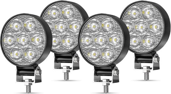 Willpower 2PCS Led werklampen Bar 14CM 5 Inch 24W Ovale Led koplamp 12V Willpower 2PCS Led werklampen Bar 14CM 5 Inch 24W Ovale Led koplamp 12V