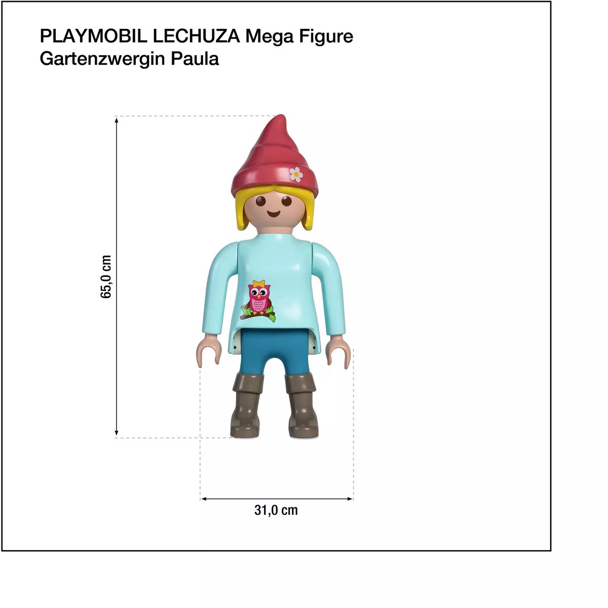 LECHUZA Gärtner Sonnenblume PLAYMOBIL XXL Höhe 62,5 Cm