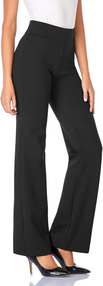 Dames Bootcut Pantalon Hoge Taille Rekbaar Zakelijk Casual