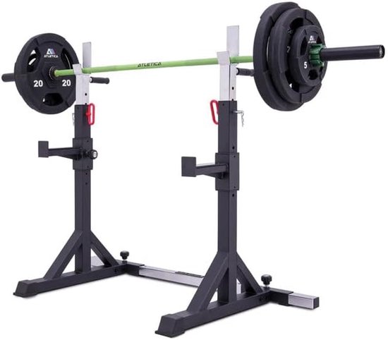 KORIKAHM Squatroller met één been, verstelbare hoogte squatstandaard, Bulgaarse split squat standaard voor thuis gym beenkrachttraining