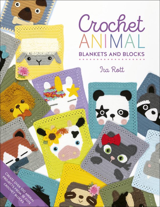 Crochet Animal Blankets And Blocks - cover