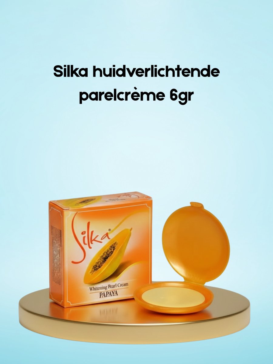 Silka Skin Whitening Papaya Cream 8gr