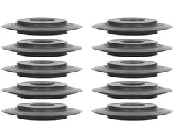 Reservewiel Mes 10 STKS, vervangingswiel Buizensnijder Koperen Snijder Hulpmiddel Gereedschap Voor Leidingen Installatie Sanitair Technische Wiel voor Precisie Snijden