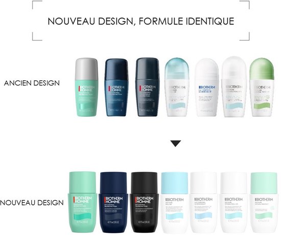 Biotherm Deo Pure Deodorant - Roll-on Deodorant - Frisse Textuur - 48H Anti-Transpirant - Unisex Deodorant - 75ml