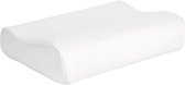 M line Wave Pillow hoofdkussensloop - wit – set van 2 – wasbaar op 60°C – geschikt voor droger