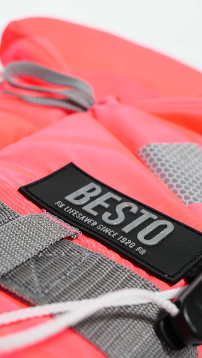 Besto Racingbelt 40N Roze Reddingsvest voor 5 - 15kg — afbeelding 6