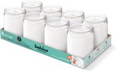 Bolsius - Starlight - Transparant - Kaarsen in Glas - 8 Stuks - 50 Branduren