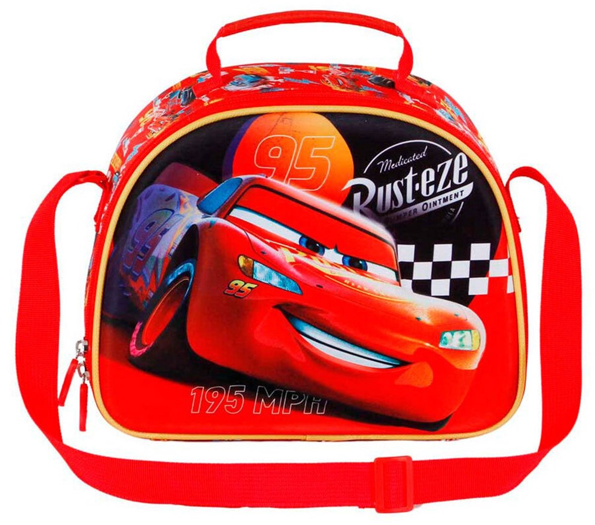 Karactermania - Disney - Cars 3 Bumper-3D - Thermische Lunchtas - Snack - Rood