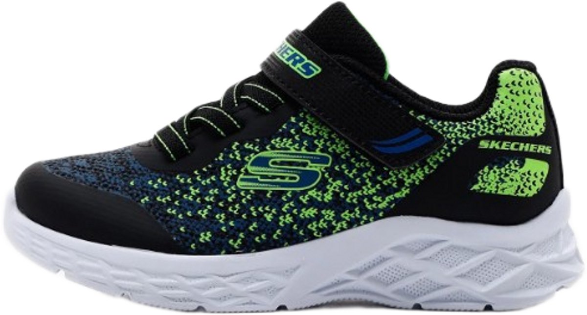 SKECHERS Microspec II Kinder Sneakers - Unisex Multicolor Maat 23 - Stijlvolle en Comfortabele Avonturiersschoenen